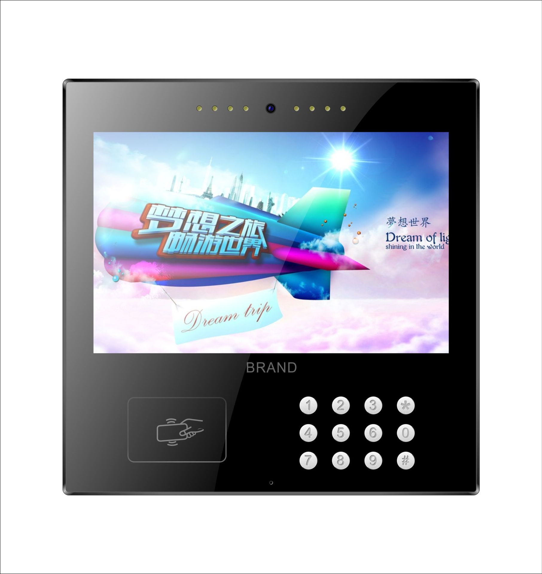 智能門禁 云對(duì)講 手機(jī)APP一鍵開門 智慧社區(qū)門口機(jī) 樓宇可視對(duì)講