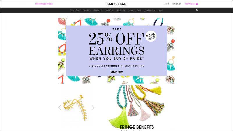 �錚�W(w��ng)վ�O(sh��)Ӌ����--Bauble Bar