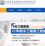 北京遠大洪雨防水工程有限公司網(wǎng)站建設(shè)