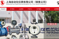 上海自動化儀表有限公司網(wǎng)站建設